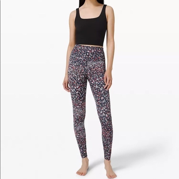 Lululemon Align Pant 21” Water Blossom Floral 31972 - Picture 1 of 13